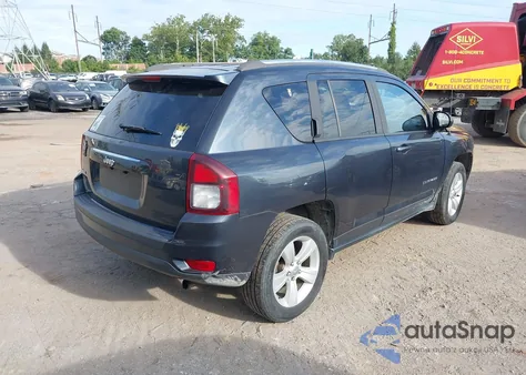 2014 Jeep Compass Sport из США, поврежденный, VIN 1C4NJDBB2ED879820